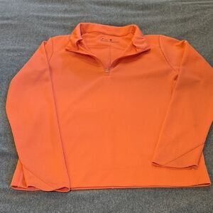 Nike Girl's Bright Pink/ Coral Zip-Up Sweater